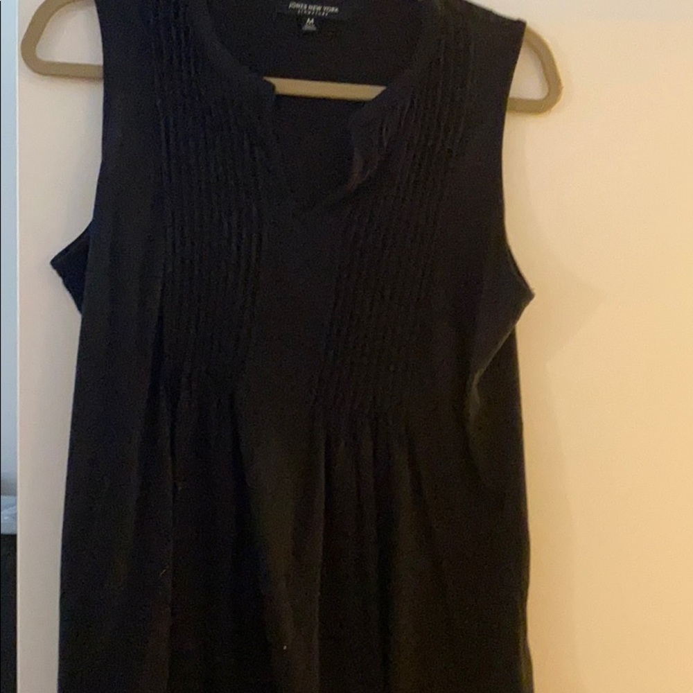 Black tunic tank top